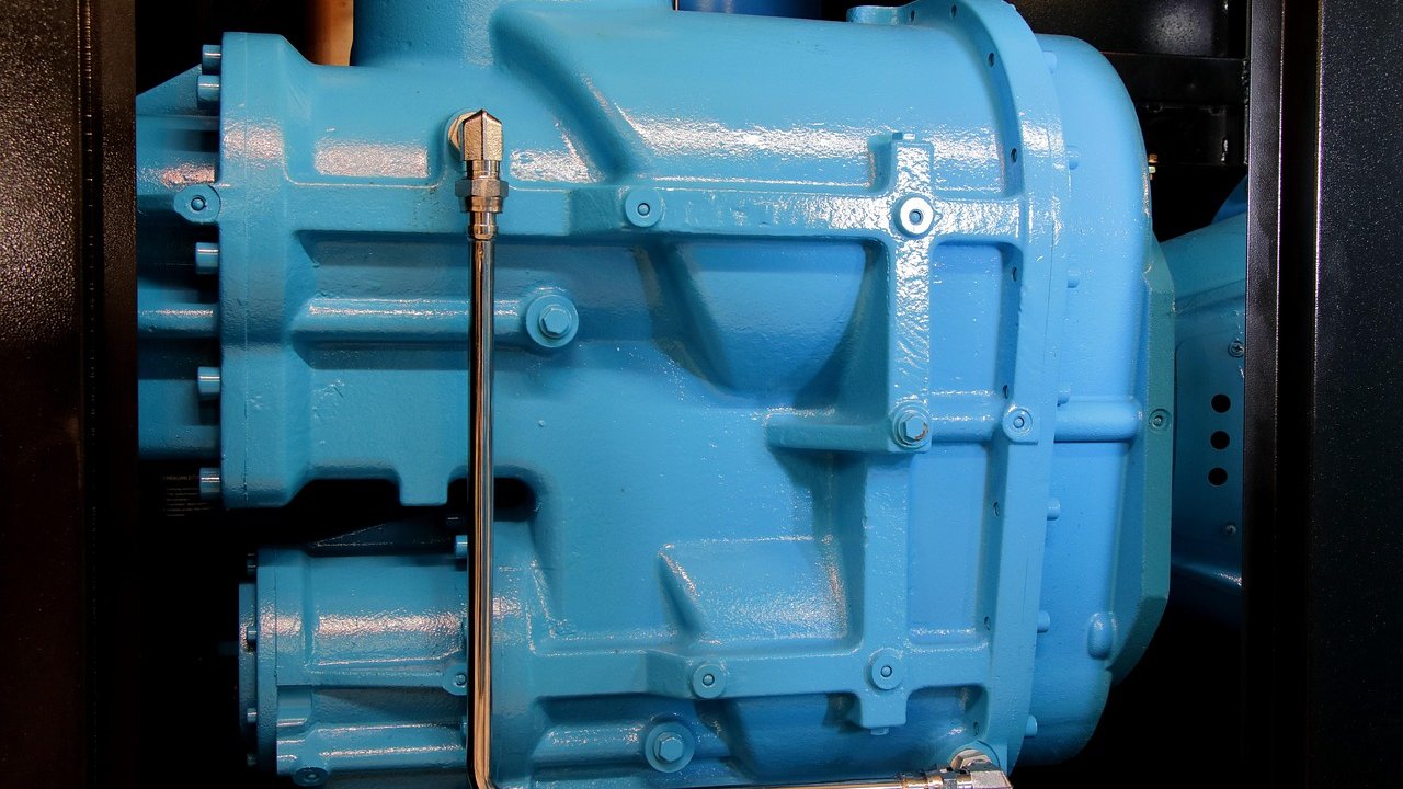 Modern VSD air compressor installed as part of a compressor upgrade