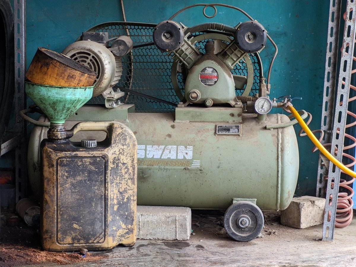 Ageing fixed-speed air compressor due for replacement