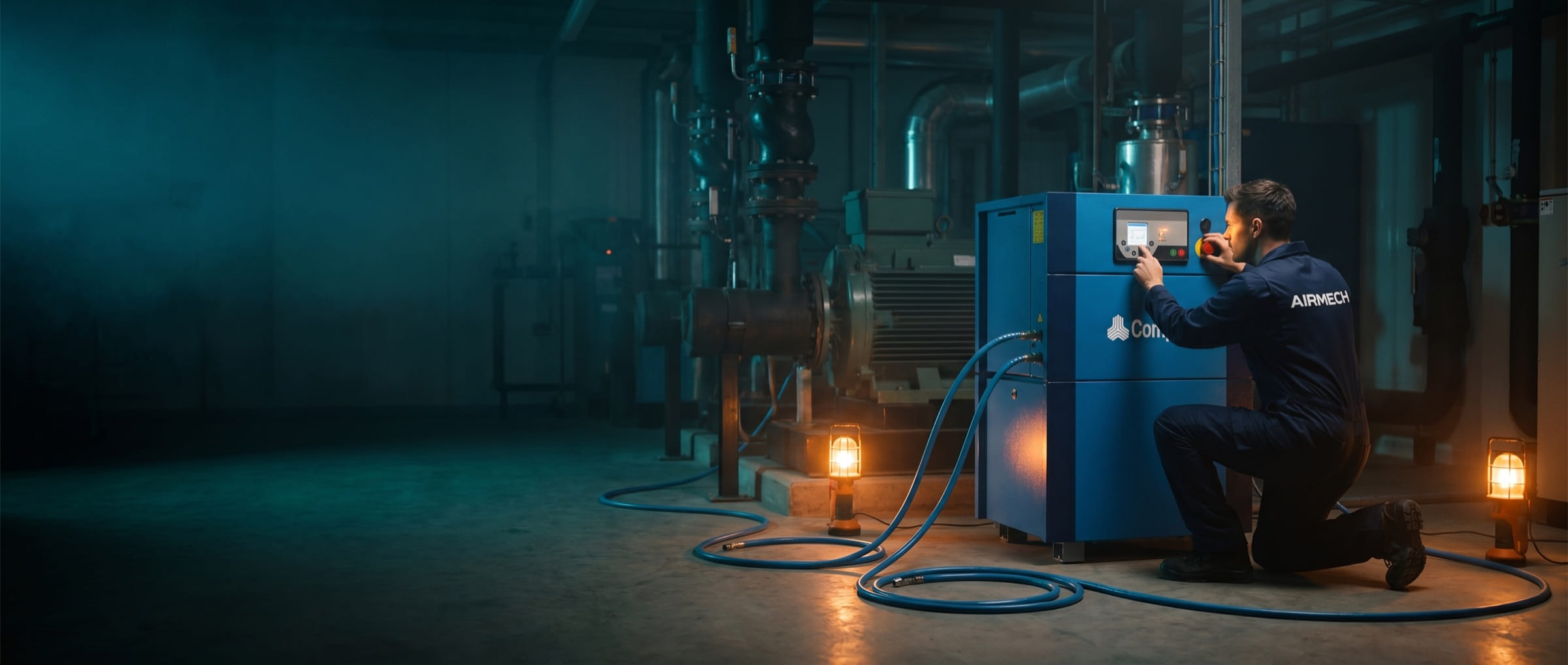 Air Compressor Hire from Air-Mech