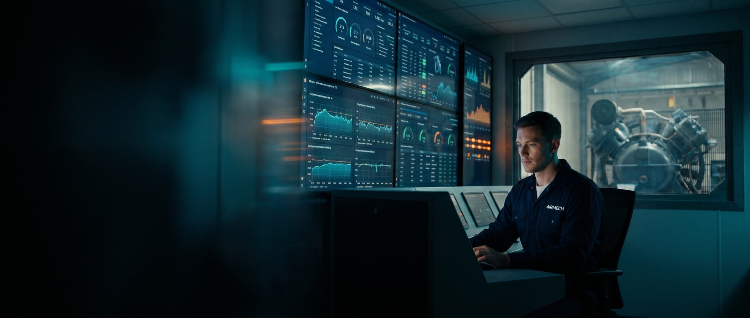 Remote Monitoring from Air-Mech